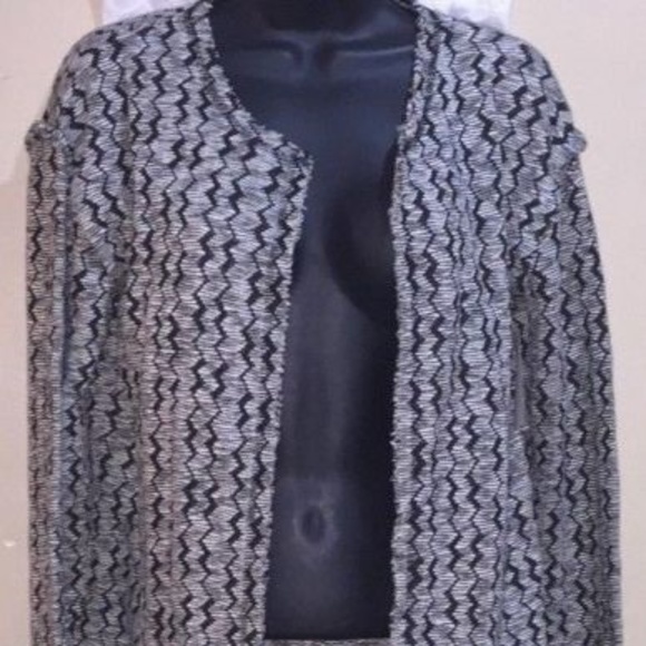 TOPSHOP SZ 4 OPEN FRONT CARDIGAN JACKET WOMEN TOP - Picture 3 of 7